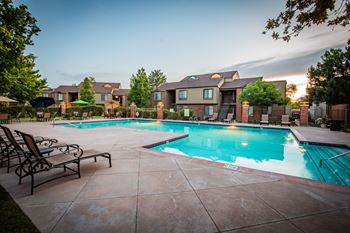 Sky harbor apartments swimming pool